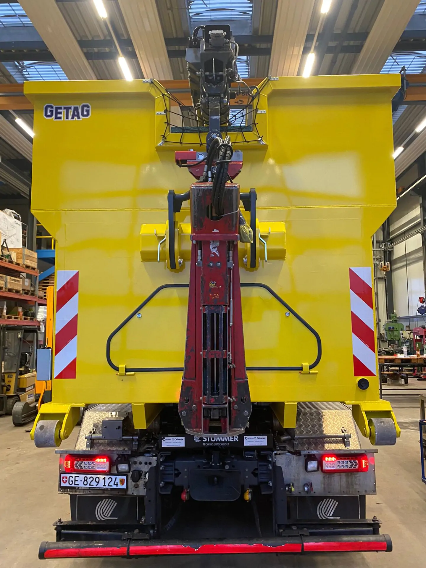 Husmann_Presscontainer mit Spezialtrichter_Ville de Geneve_IMG_6337