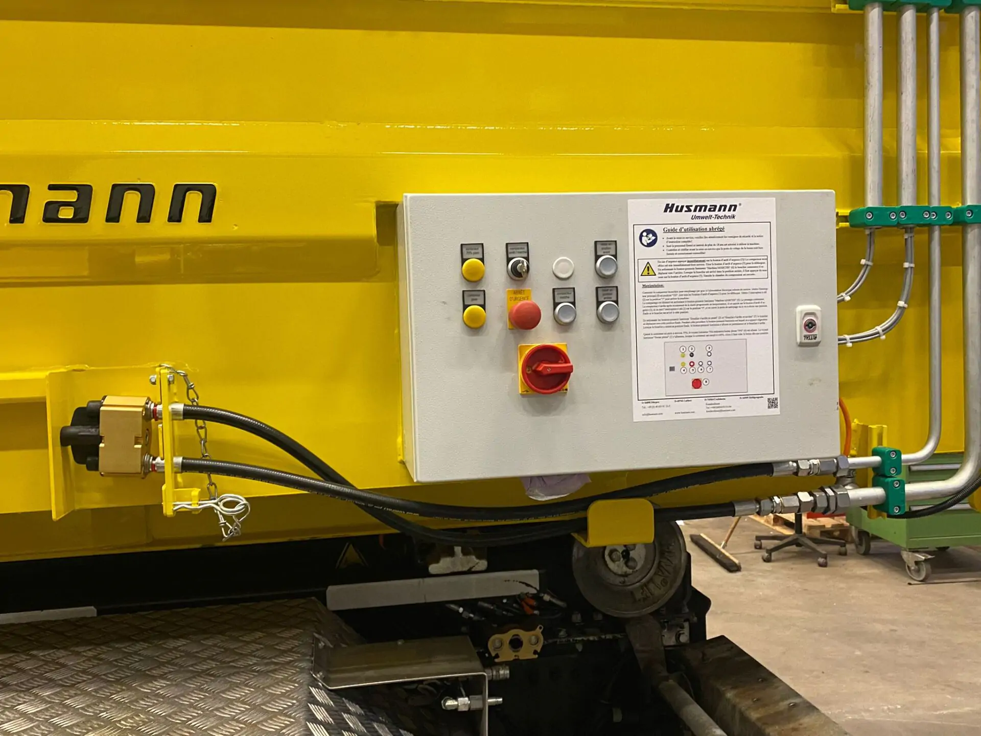 Husmann_Presscontainer mit Spezialtrichter_Ville de Geneve_IMG_6345