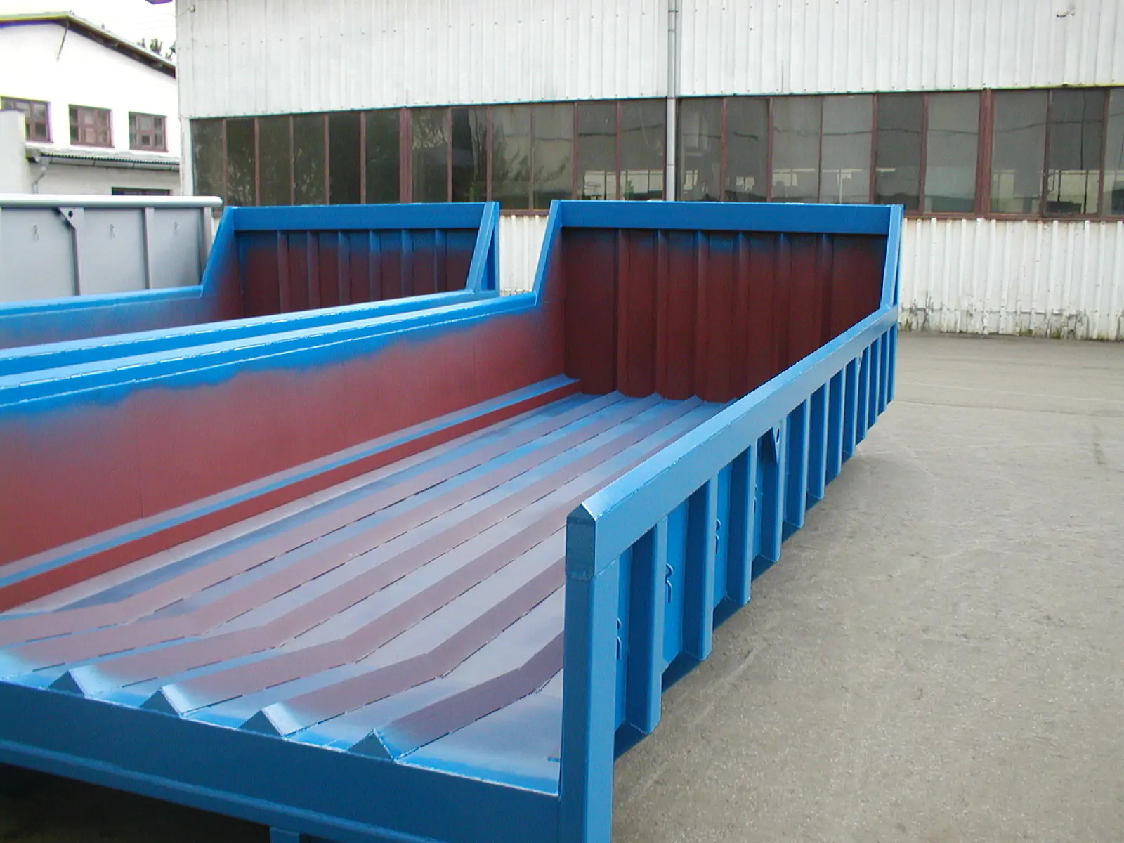 Felsencontainer in Hardox